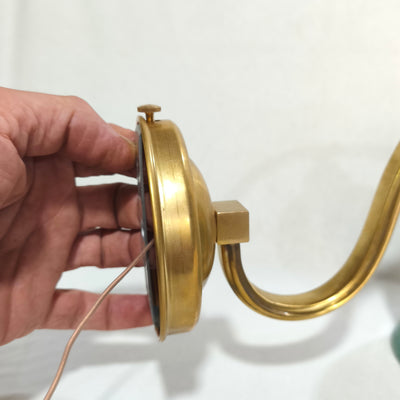 מנורת קיר עם זרוע, תאורת קיר, פעמון תאורה לקיר