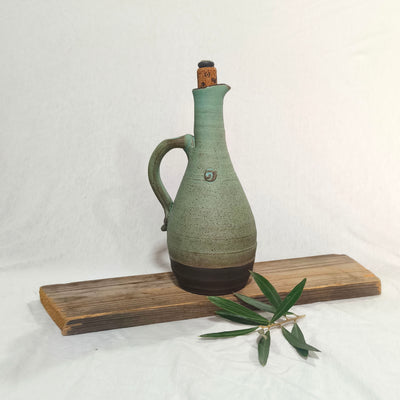 כלי לשמן זית, טורקיז מט 650 מ"ל