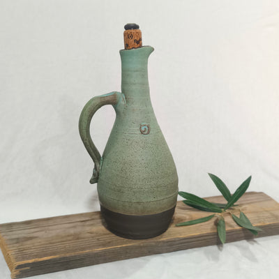 כלי לשמן זית, טורקיז מט 650 מ"ל