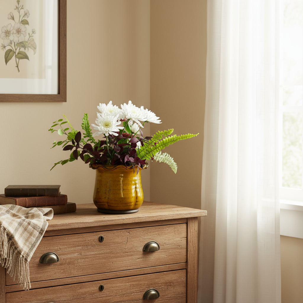 אגרטל מיוחד עם חורים לפרחים