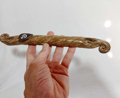 בית מזוזה בצבע חום