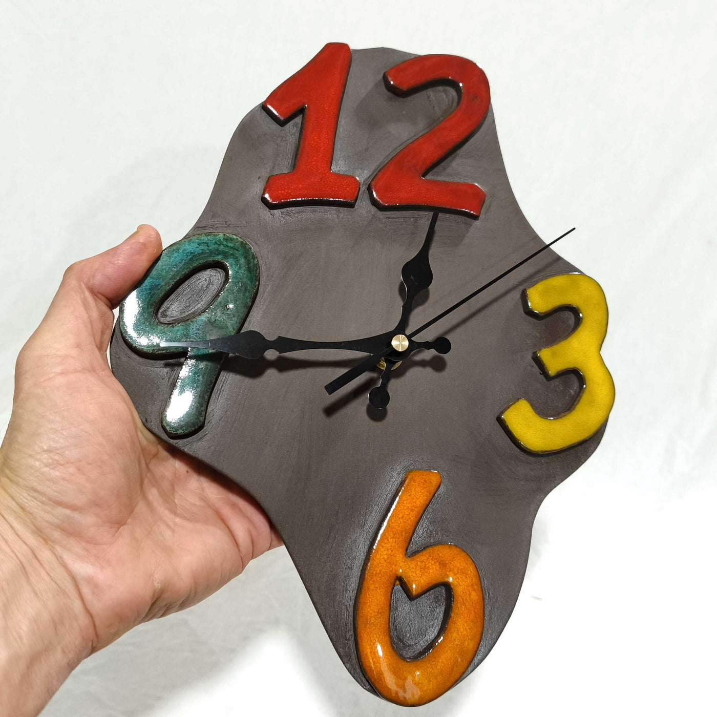 שעון קיר, שעון קרמיקה צבעוני