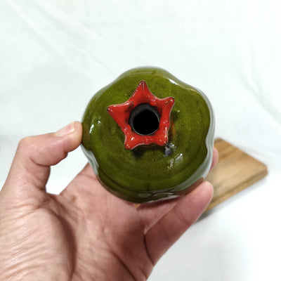 רימון קרמיקה ירוק