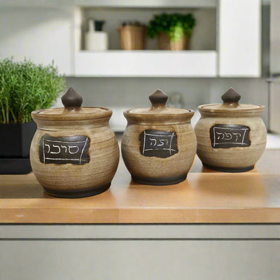 סט קפה, תה וסוכר בקרם
