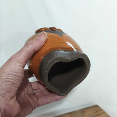 ינשוף קרמיקה שמנמן, כתום