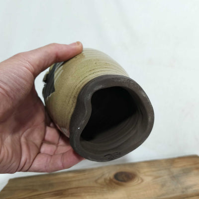 ינשוף קרמיקה שמנמן, ירוק