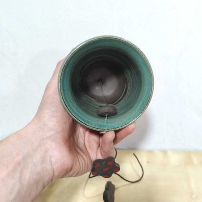 פעמון רוח גדול, כחול,