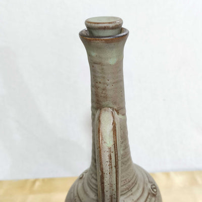 כלי לשמן זית גבוה, 1.25 ליטר, אפור ירקרק