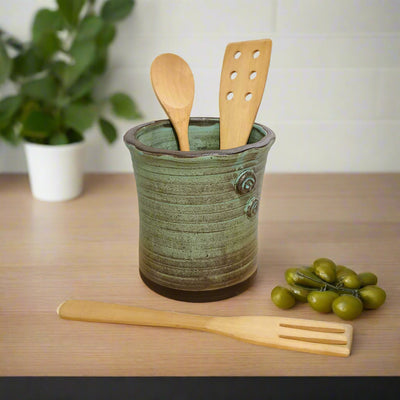 כלי לכפות מטבח טורקיז אפרפר מט