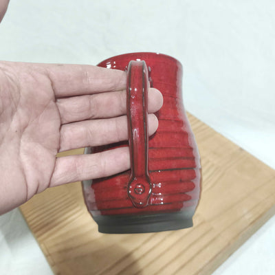 ספל אדום גדול, 850 מ"ל