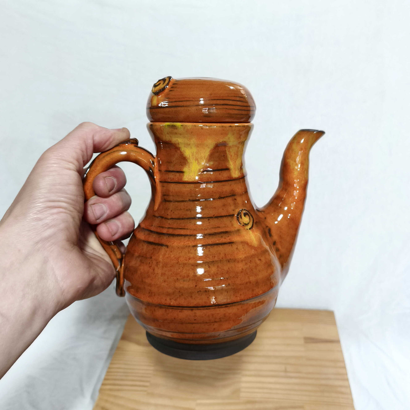 קומקומון כתום  לחליטה 1.2 ליטר