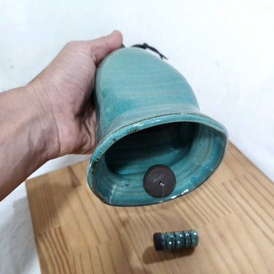פעמון רוח רבוע, כחול,