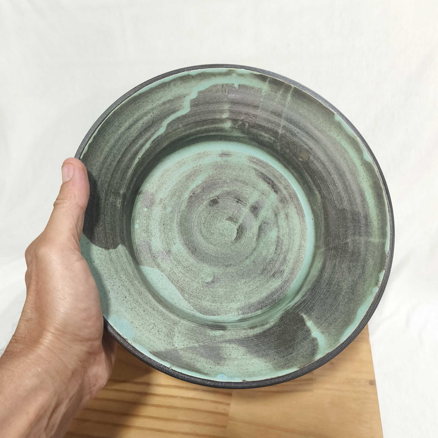 צלחת פסטה רחבה קוטר 25ס"מ