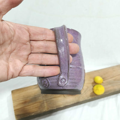 ספל סגול שמנמן 630  מ"ל