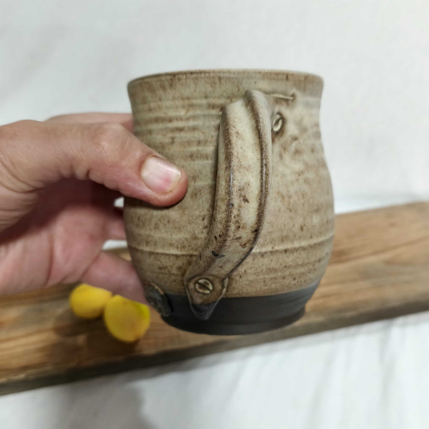 ספל שמנמן , 550 מ"ל, קרם מט שמנת