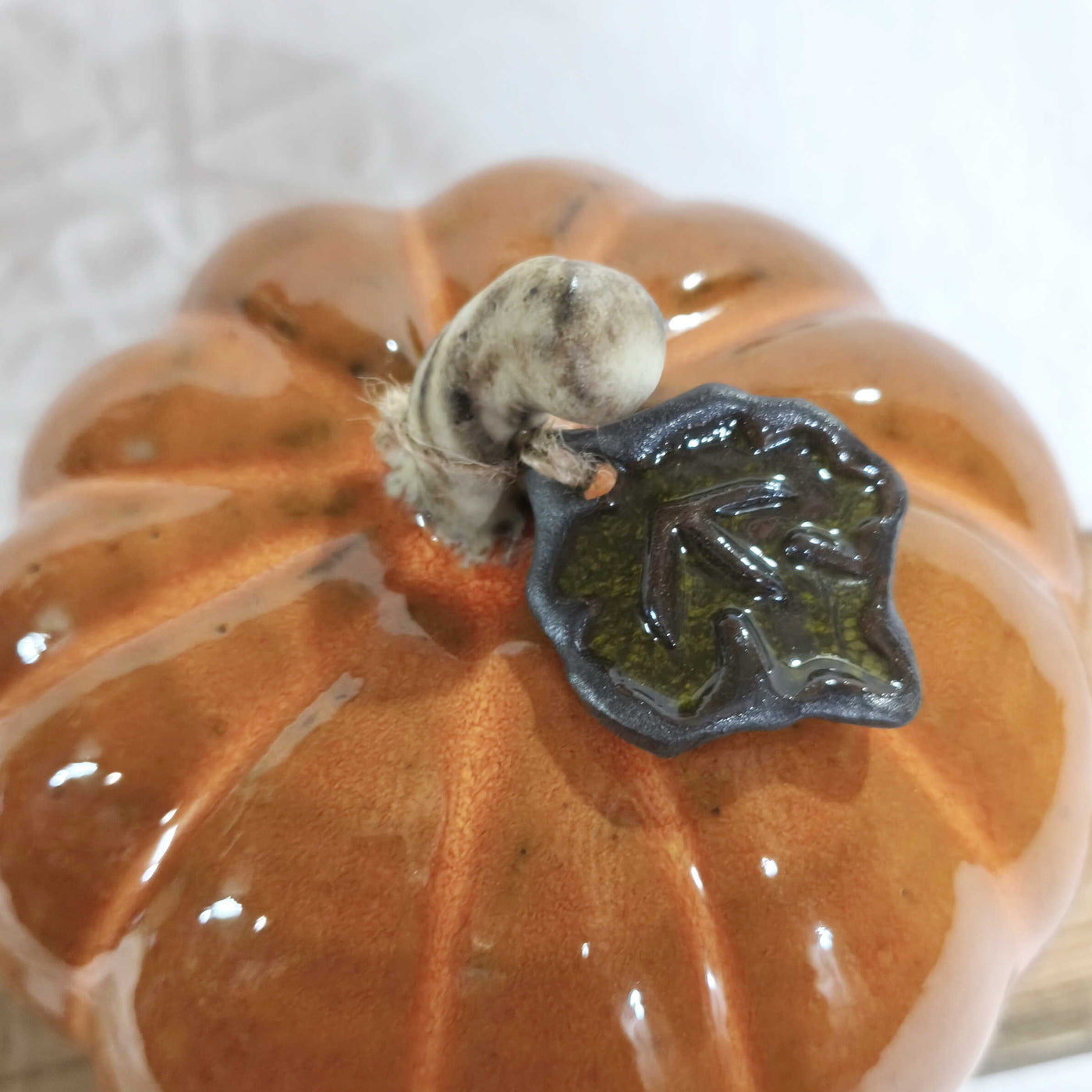 דלעת קרמיקה בכתום