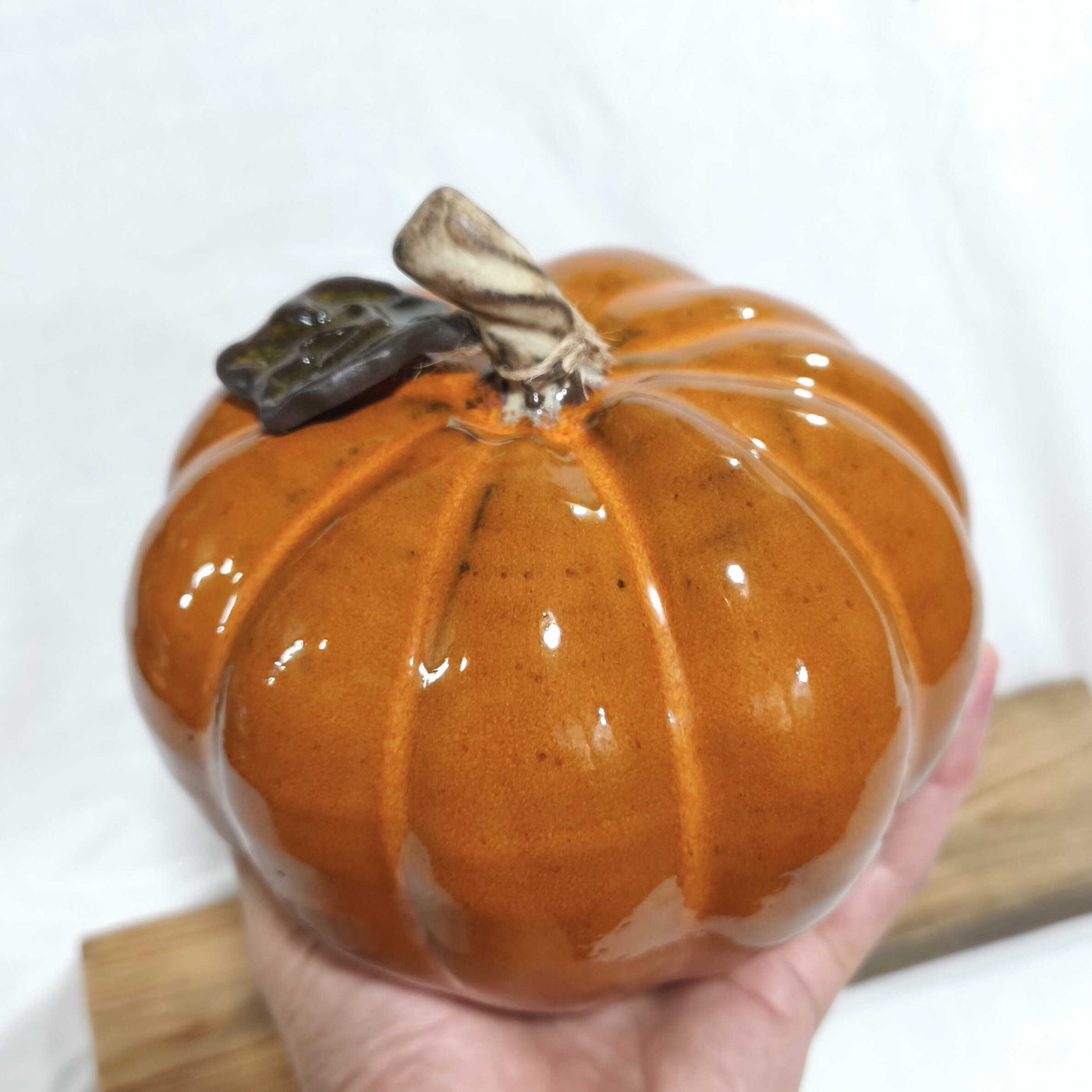 דלעת קרמיקה בכתום