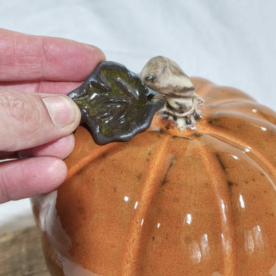 דלעת קרמיקה בכתום