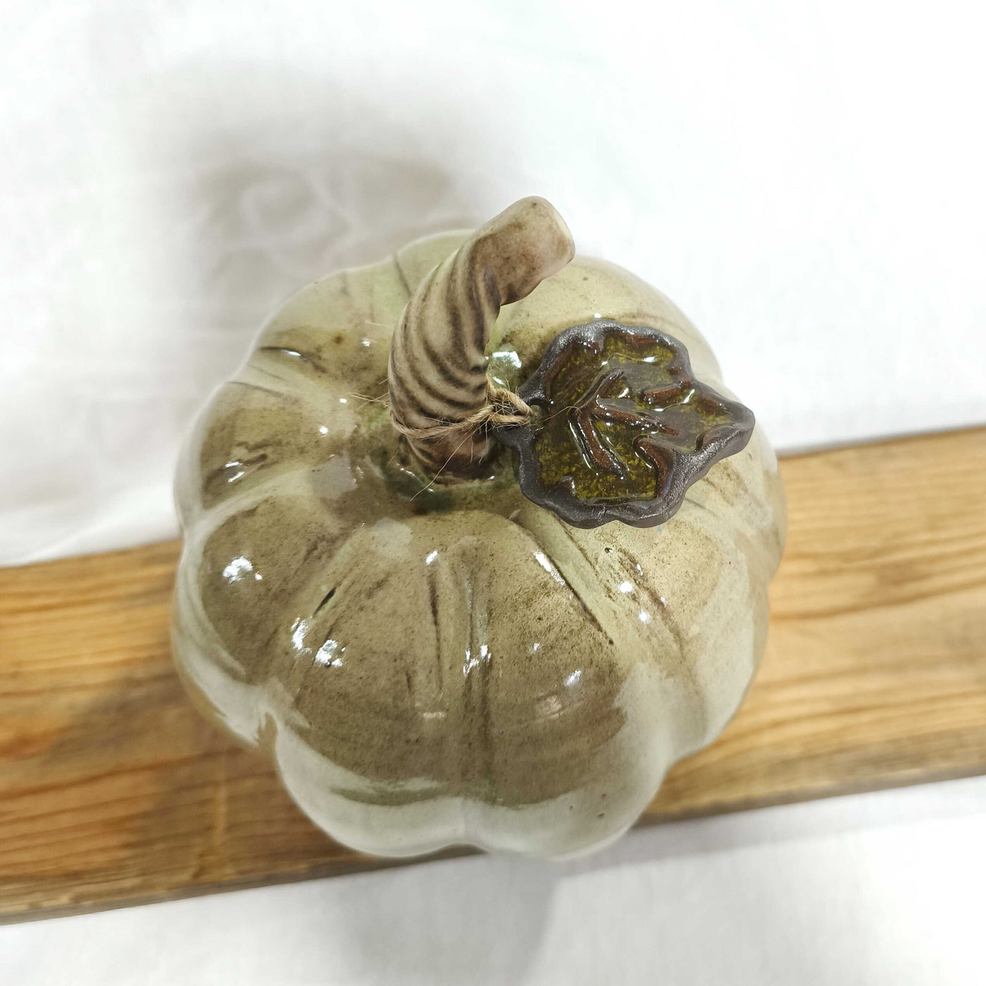 דלעת קרמיקה בירוק בהיר