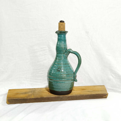 כלי לשמן זית כחול ירקרק 600 מ"ל