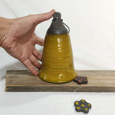 פעמון רוח צהוב חרדלי