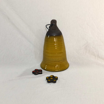 פעמון רוח צהוב חרדלי