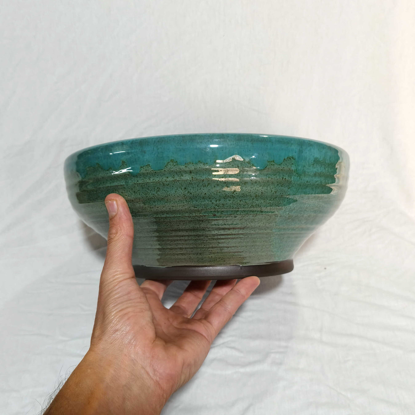 כיור עליון כחול 30 ס"מ