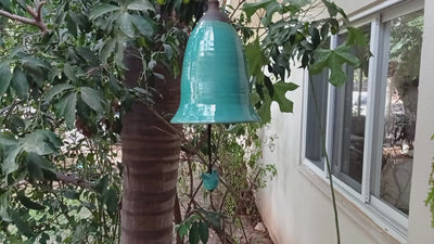 פעמון רוח ענק כחול / 25 ס"מ