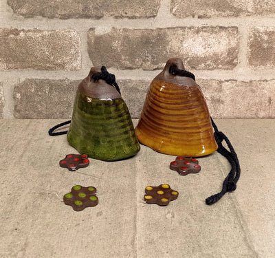 שני פעמונים צמודי קיר בצבעים שונים/ או בודד לבחירה