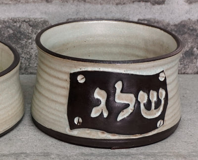 קערת מים ואוכל לכלב בהתאמה אישית