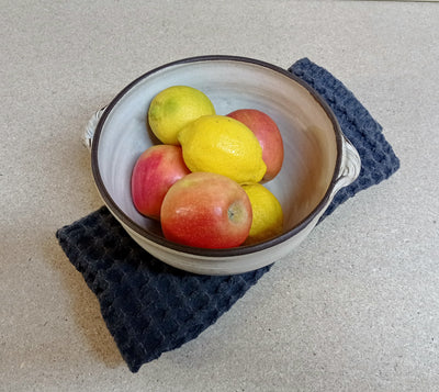 קערת סלט בשמנת עם ידיות
